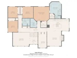 Upper Level Floorplan.