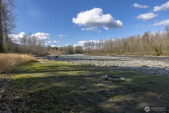 Unwind riverside and enjoy the sights and sounds of nature