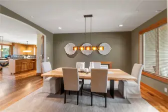 Entertain your guests in this exquisite dining room conveniently located just off the kitchen!.