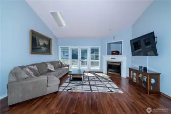 Upstairs living room