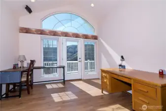Office off of upstairs Primary Bedroom
