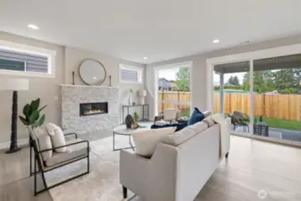 Photos are of same floorplan in another community for illustration purposes only. May depict Seller enhancements. Colors & options may vary.