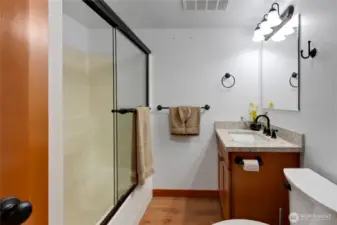 Downstairs bathroom.
