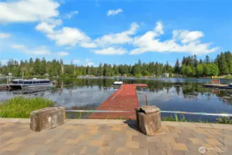 Waterfront and dock