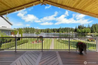 Lake View from front deck