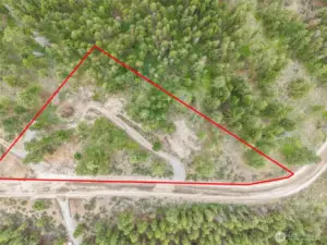 1.3+ acres of beautiful, build-ready land.