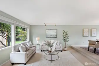 Formal living room off entrance.