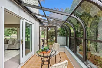 Sunroom.