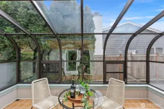 Sunroom.