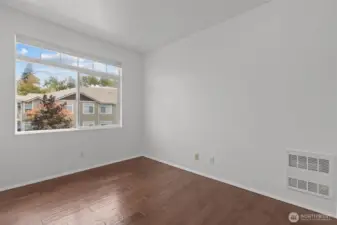 Second bedroom perfect for guest room, office, or flexible living space