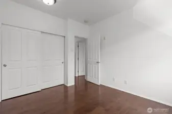Second bedroom perfect for guest room, office, or flexible living space