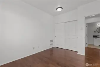 Second bedroom perfect for guest room, office, or flexible living space