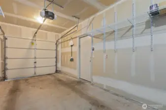 Individual garage plus off-street parking for easy access and security