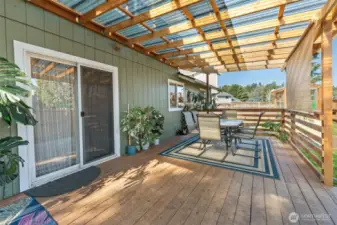 Back covered Porch