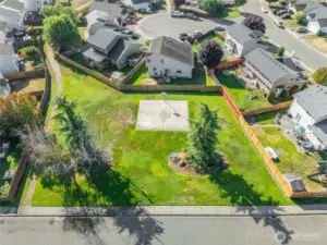 Park behind home