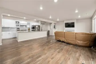 Lots of space to design and make this space home!