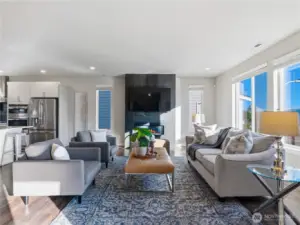 Light-filled living room