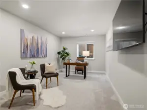 First floor bedroom/office/guest suite