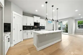 photos of same plan built on a different lot. Details will vary