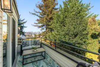 Private deck off primary suite.