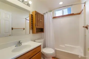 bathroom by second bedroom