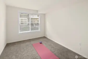 2nd room is the same size as primary bedroom