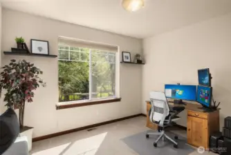Main floor office next to 3/4 bath cold be 5th bed