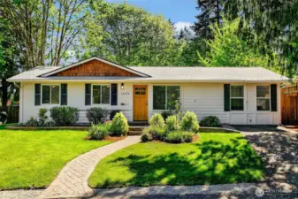 Updated one-level living with BRAND NEW ROOF!