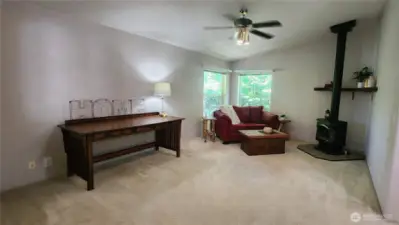 Another angle of 2nd living room