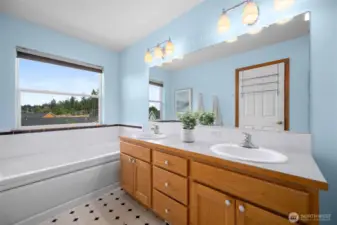 En-suite Primary Bathroom.