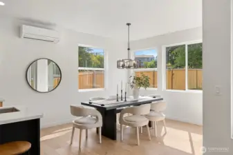Picture from previous model home - Dining room