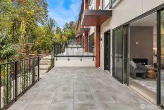 Lot 1 patio