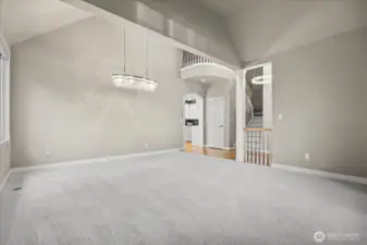 Dining & living room