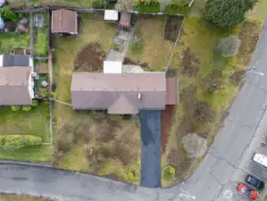 Corner Lot. Fenced Backyard. Ample Parking.