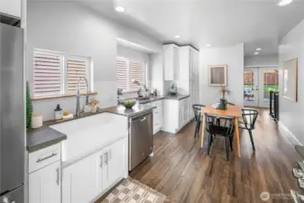 A chef's delight with so much counter space