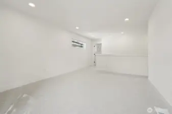 Stairway landing/loft area