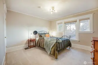 2nd of 3 bedrooms upstairs.