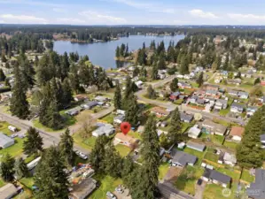 This charming, move-in ready home is located just blocks from Spanaway Lake!