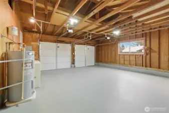 The garage also has brand new garage doors with automatic openers!