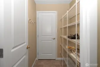 Walk-In Pantry (Furnace Behind Second Door)