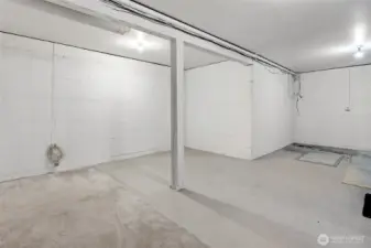 Two car garage