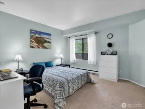 Freshly painted interior