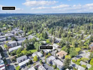 Easily get to downtown Seattle or the Eastside