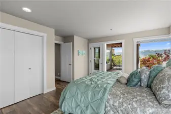 spacious bedrooms.