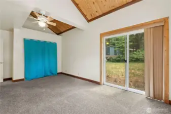 Step Outdoors From Your Bedroom!