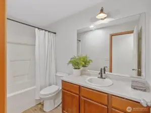 Full bathroom up