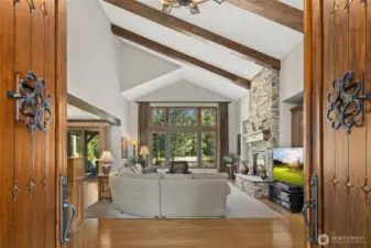 welcoming living area