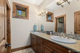 upstairs guest bath