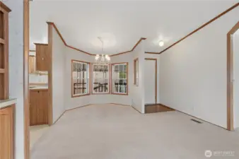 Living room off entry