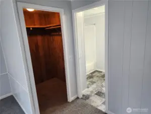 Master Bedroom Walk-in Closet